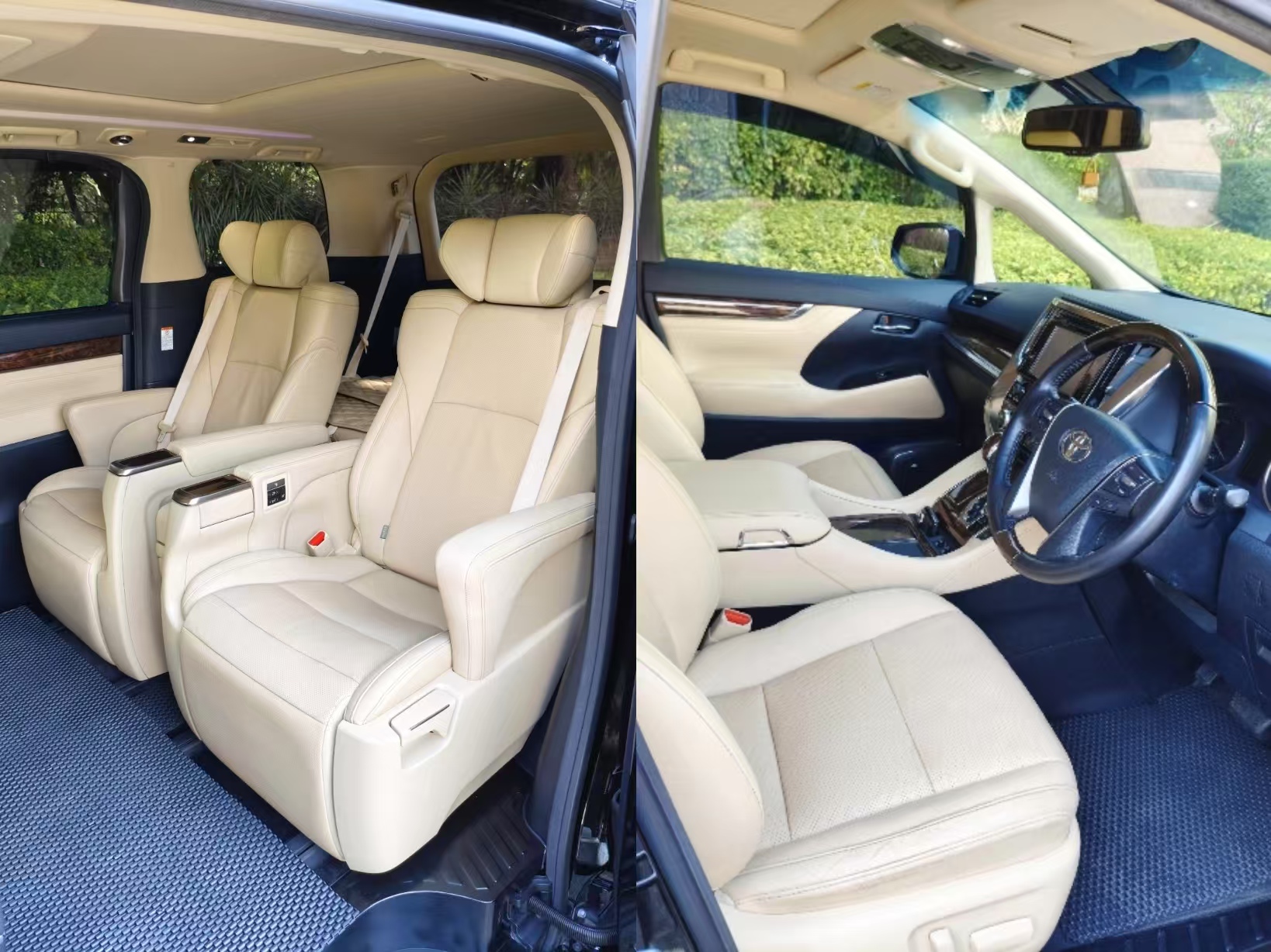 新款豐田埃爾法七座商務車