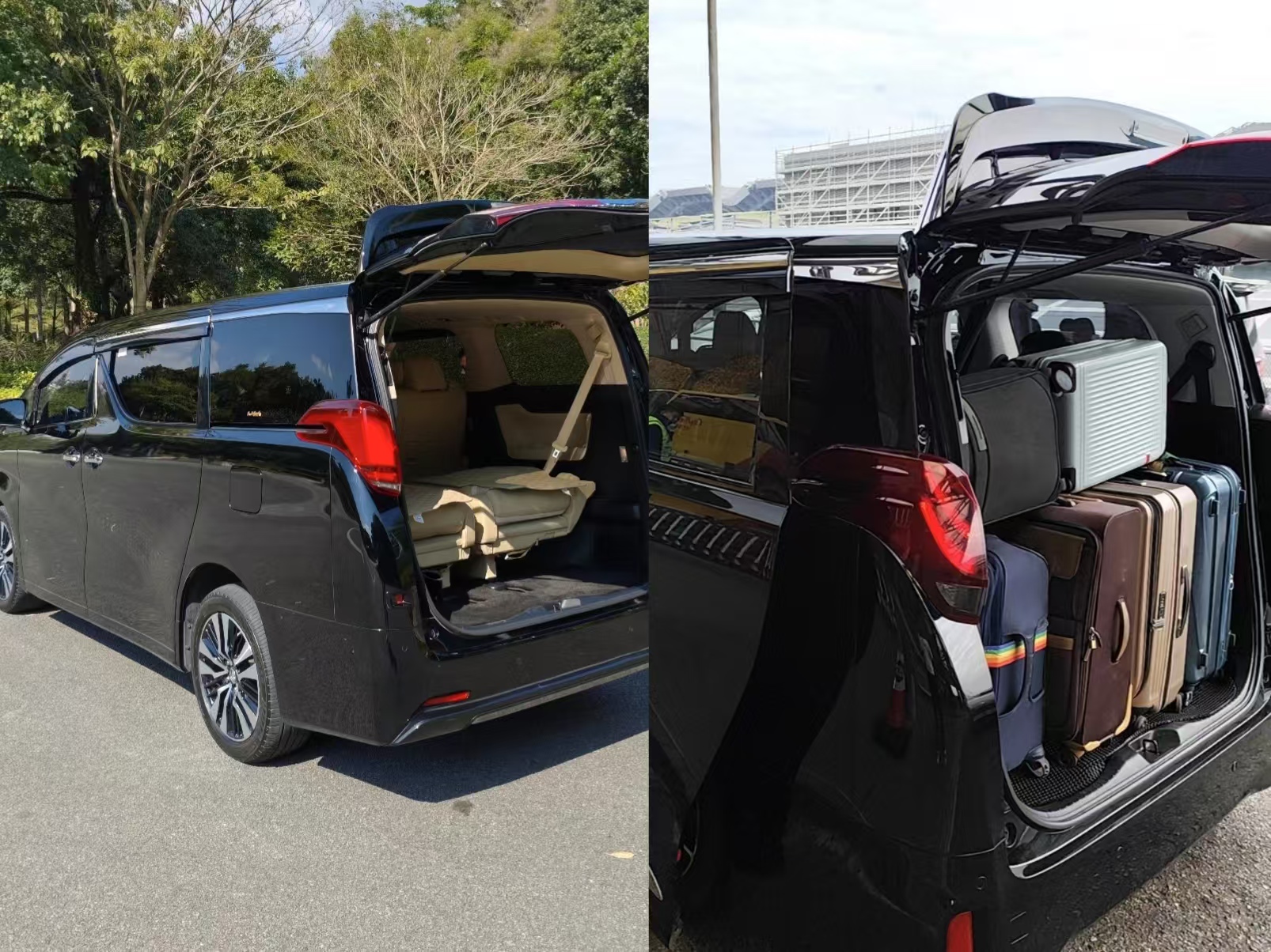 新款豐田埃爾法七座商務車